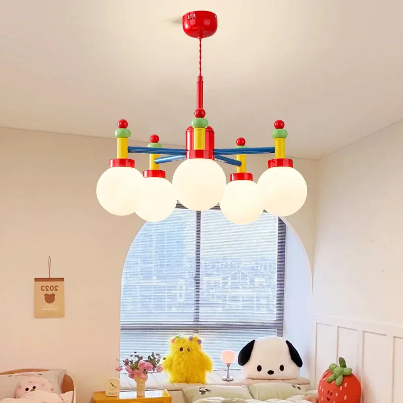 lámpara colgante led macaron para niños decoración interior y luminarias de estudio