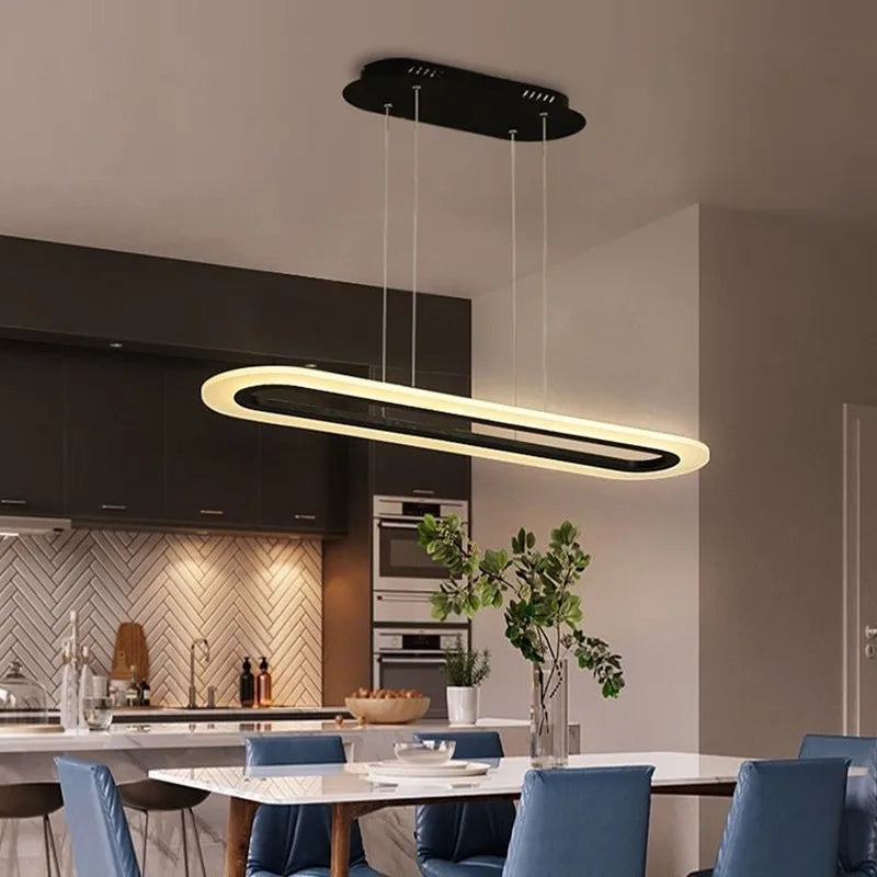 Lámpara colgante LED minimalista elegante