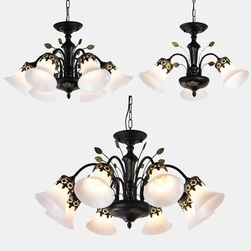lámpara led retro de vidrio para interior vintage