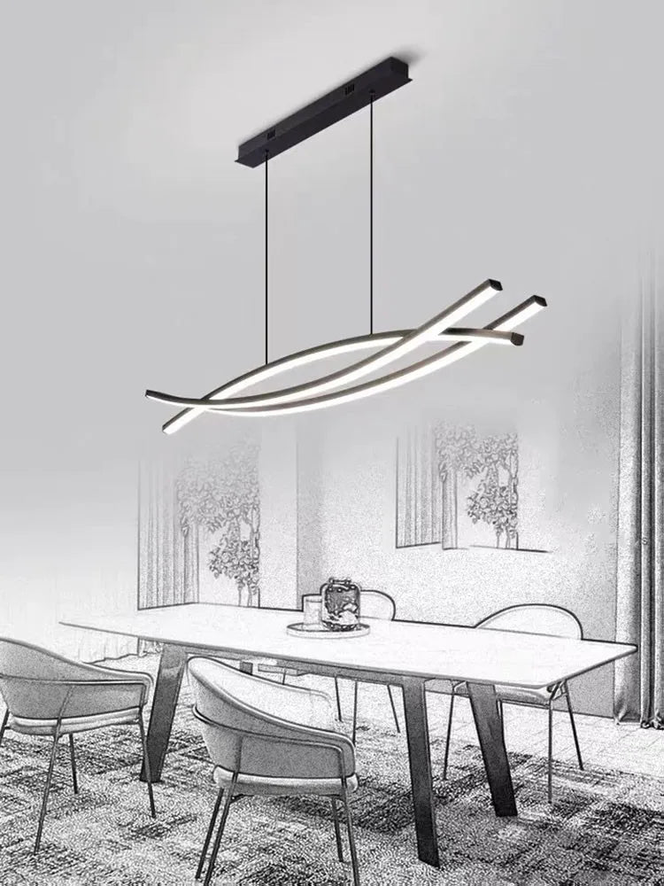 Lámpara elegante contemporánea minimalista