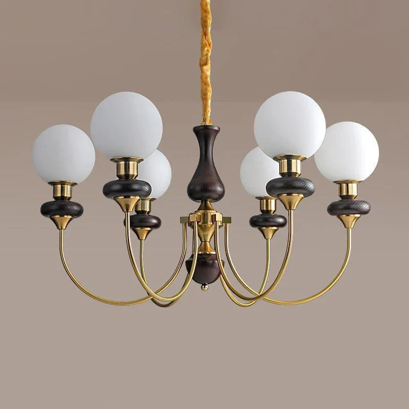 Lámpara colgante retro diseño francés elegante