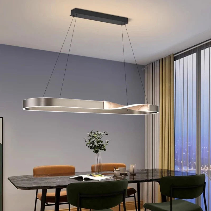 Lámpara colgante LED decorativa moderna para iluminación interior de techo