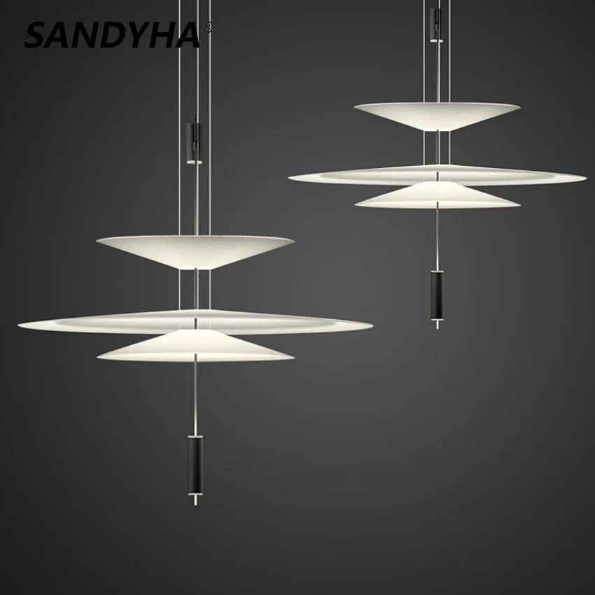Lámpara Sandyha diseño futurista luminosa