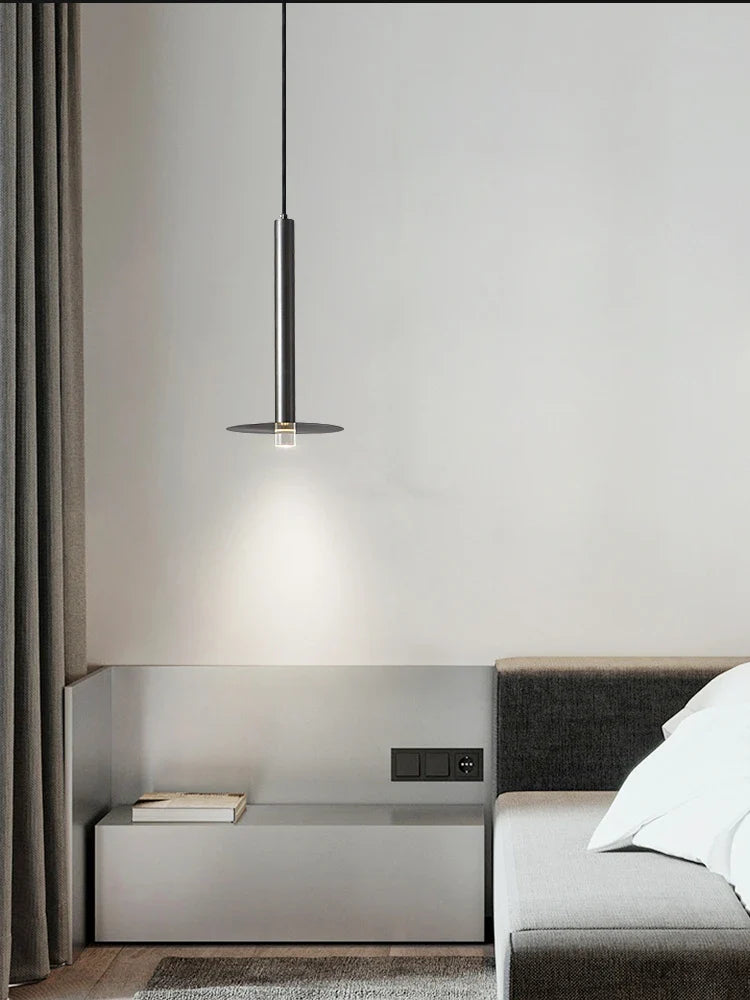 lámpara de techo moderna minimalista creativa para mesa, barra larga