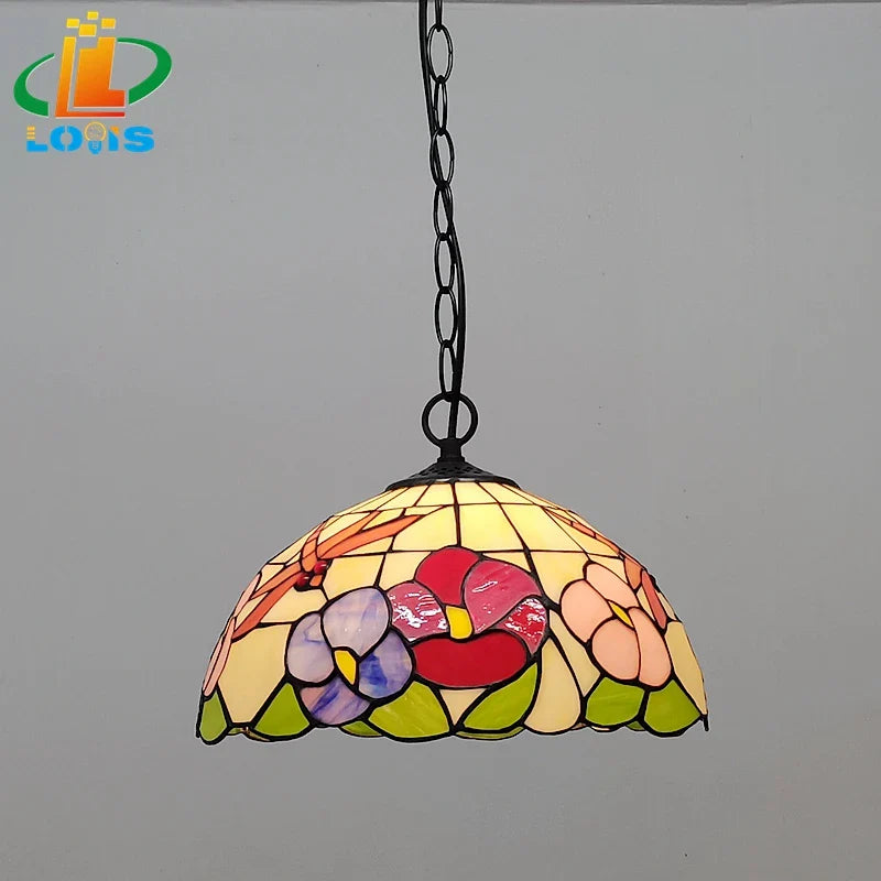 Lustre libélula elegante colgante