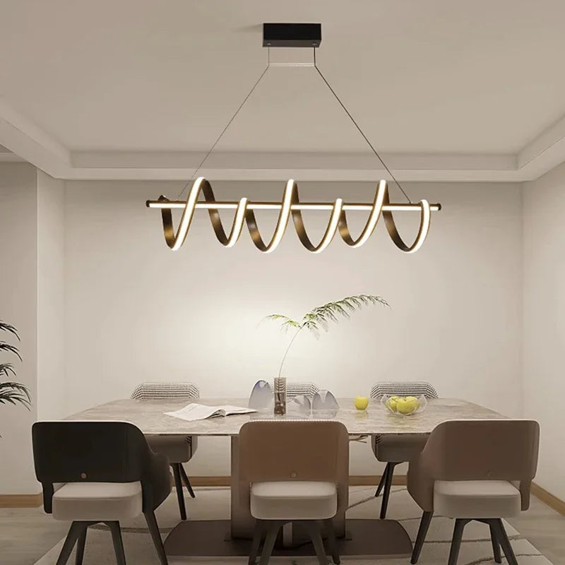 lustre moderno suspensión iluminación interior colgante