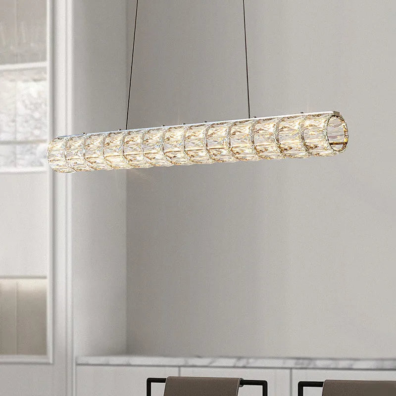 Lámpara moderna LED en cristal K9 arte decoración para el hogar