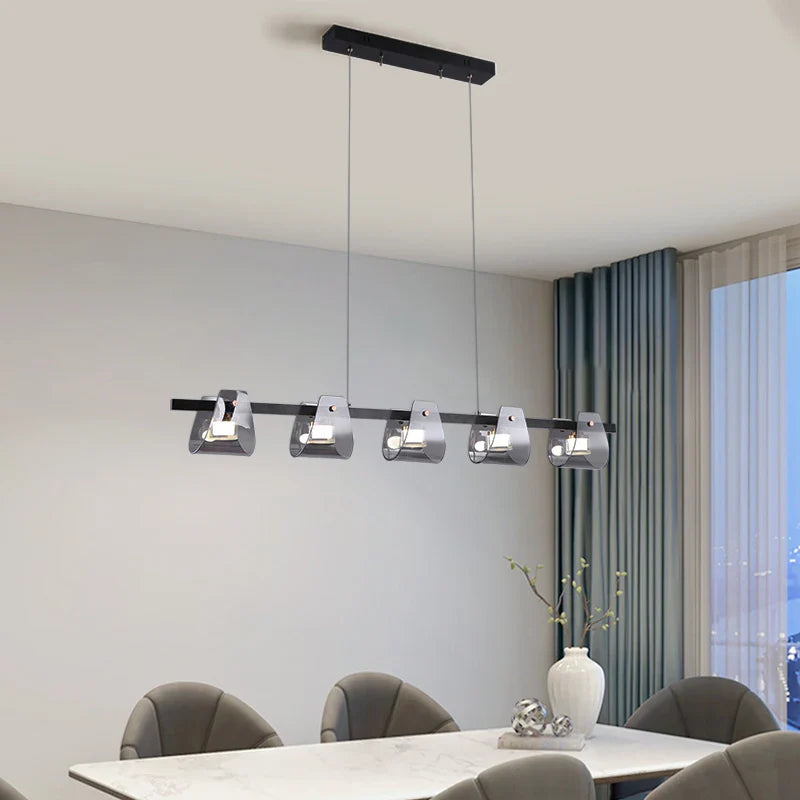lámpara de techo minimalista italiana en cobre diseño moderno decorativo