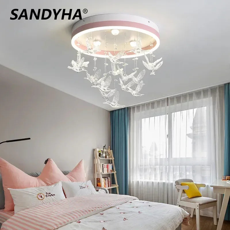 Lámpara Sandyha luminosa habitación de ensueño