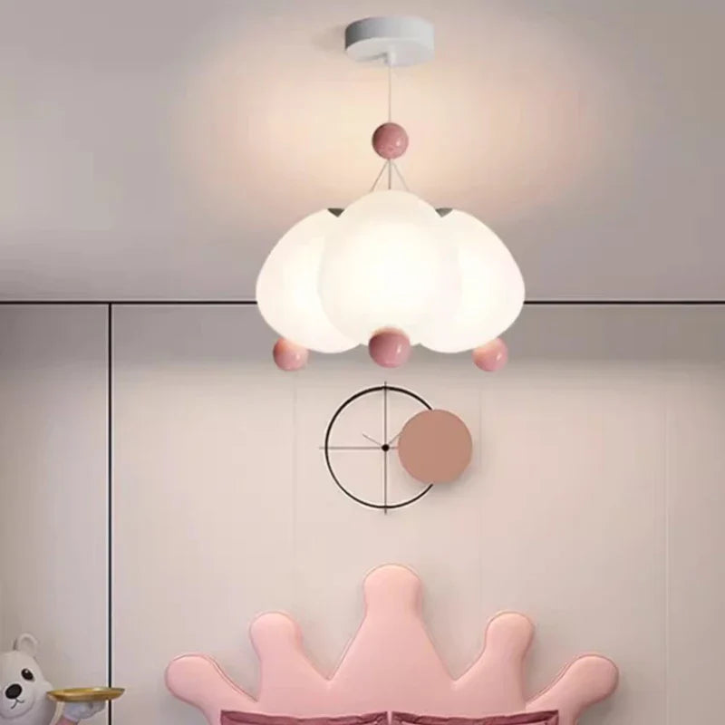 lámpara de techo moderna y linda para habitación de niña decoración infantil