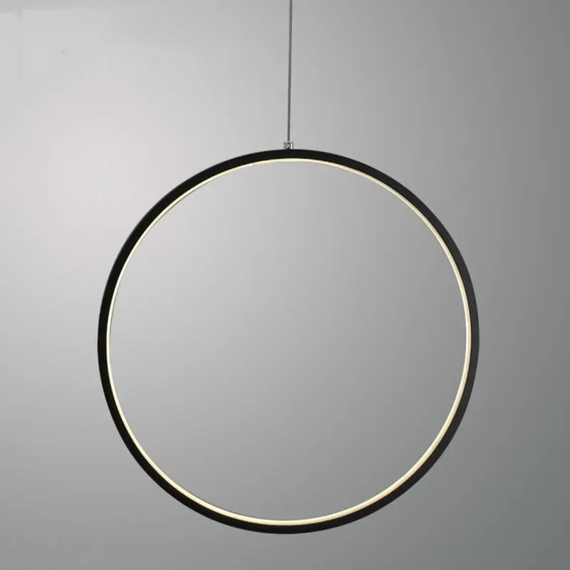 Lámpara colgante de metal diseño contemporáneo