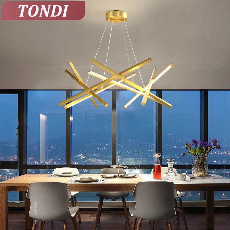 Lámpara de techo LED nórdica para interior moderno