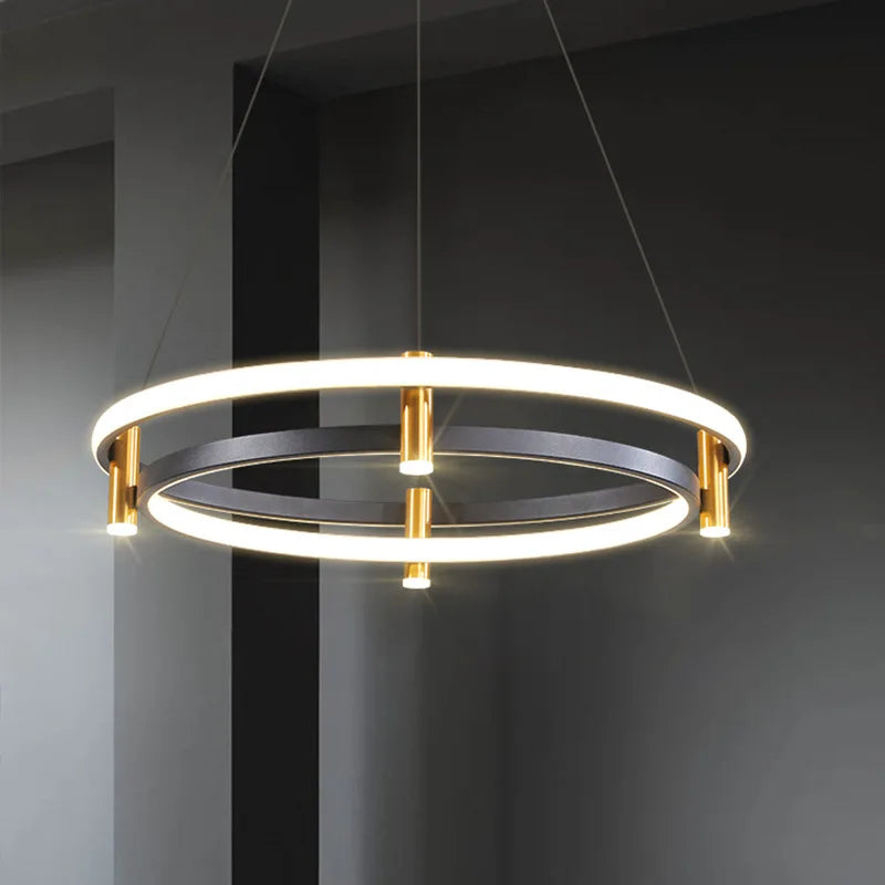Lámpara LED nórdica diseño luminosa