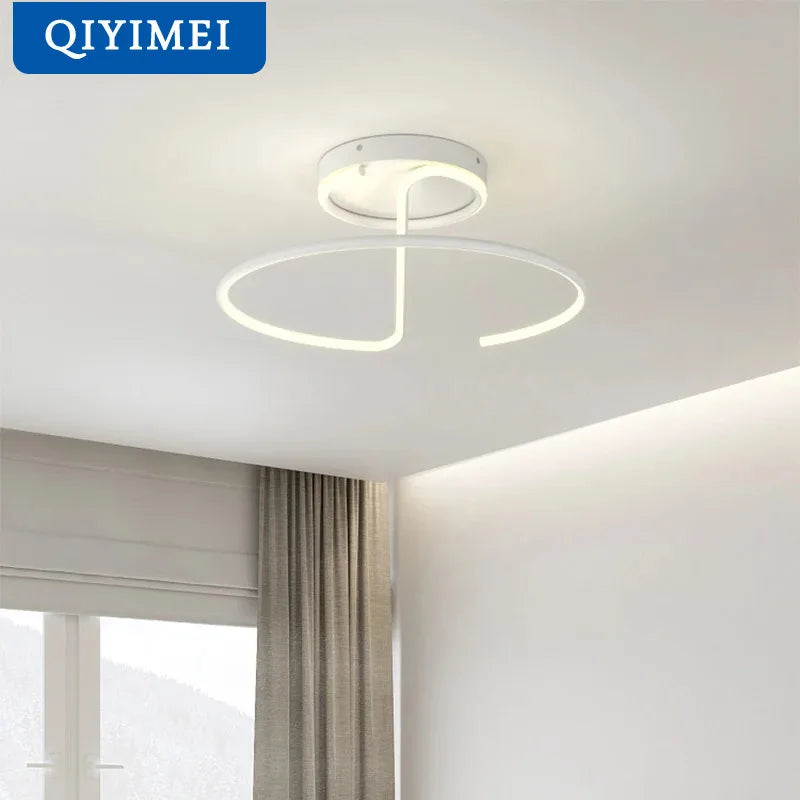 Lámpara LED redonda moderna y luminosa