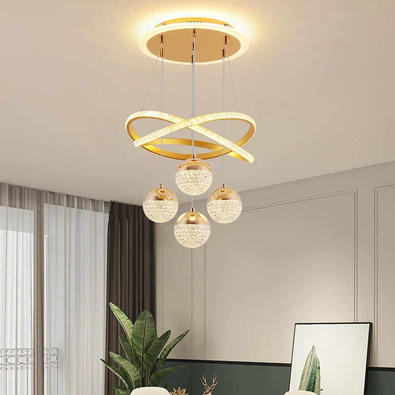 lámpara colgante moderna minimalista para decoración interior elegante y refinada