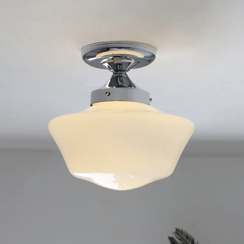 Plafones de vidrio Bauhaus elegantes y luminosos