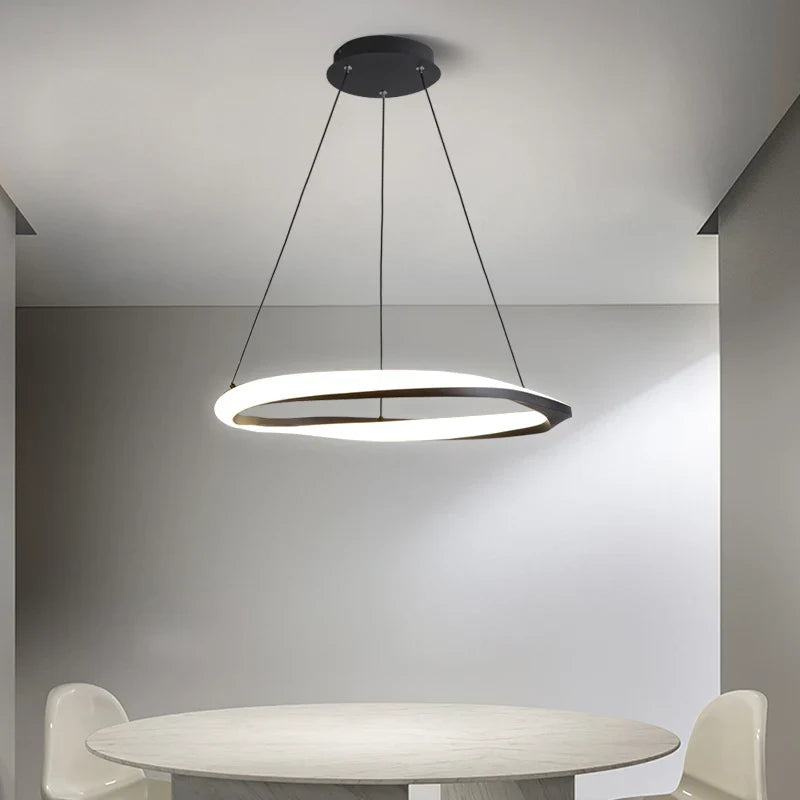 lámpara de techo creativa minimalista moderna estilo nórdico boutique