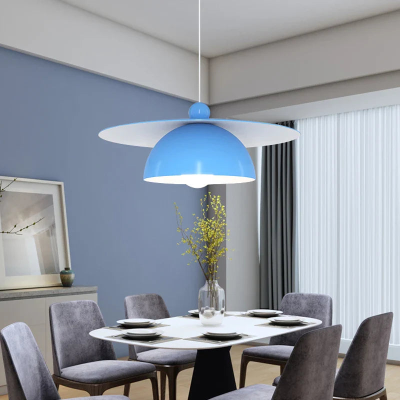 lustre minimalista nórdico para bar y tiendas de té