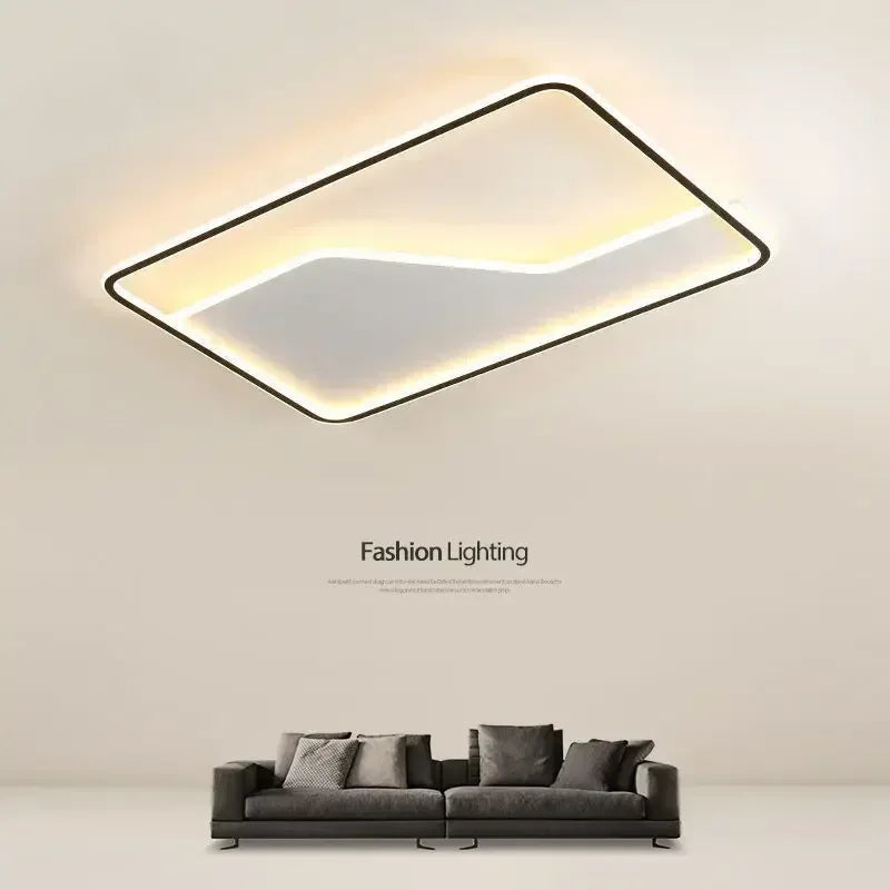 Plafón LED moderno elegante luminoso