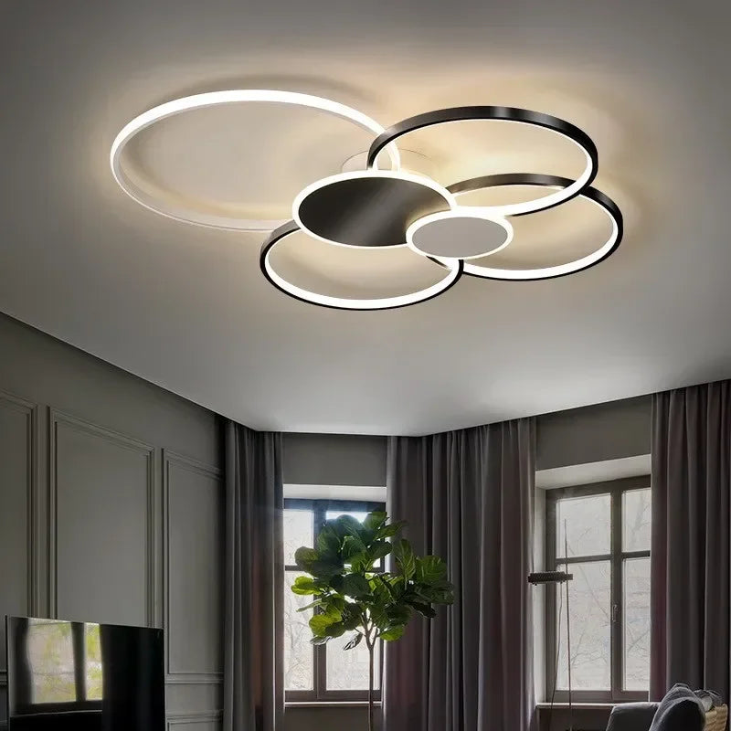 Lámpara contemporánea de cristal luminosa