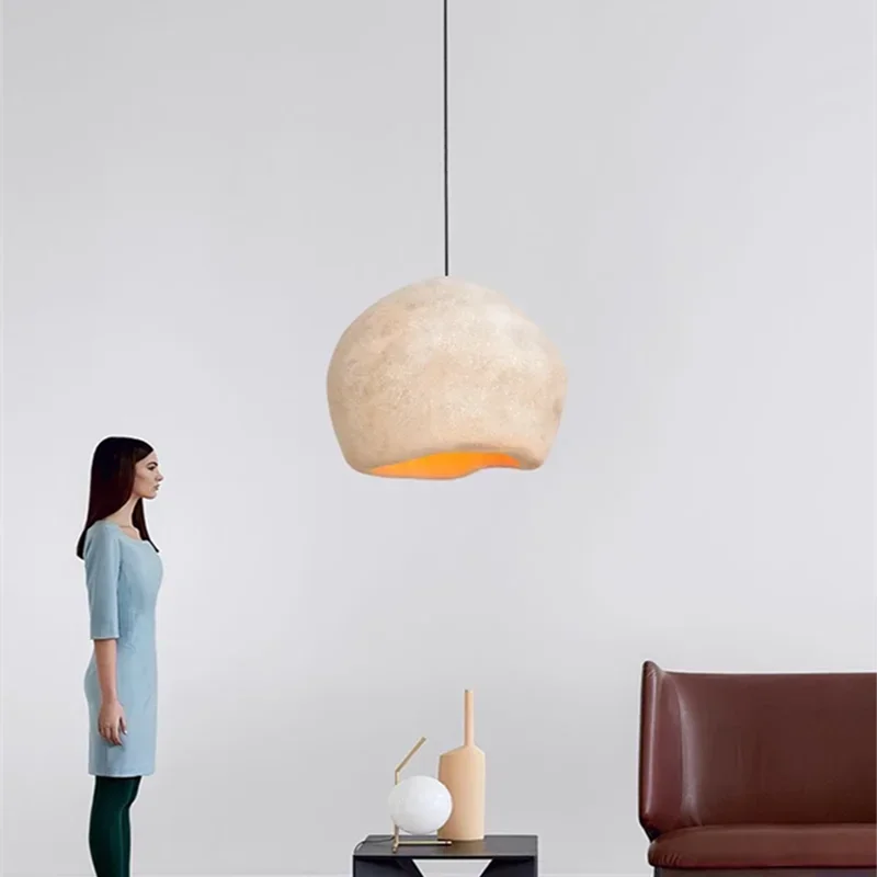 lámpara moderna wabi sabi para decoración interior y bar