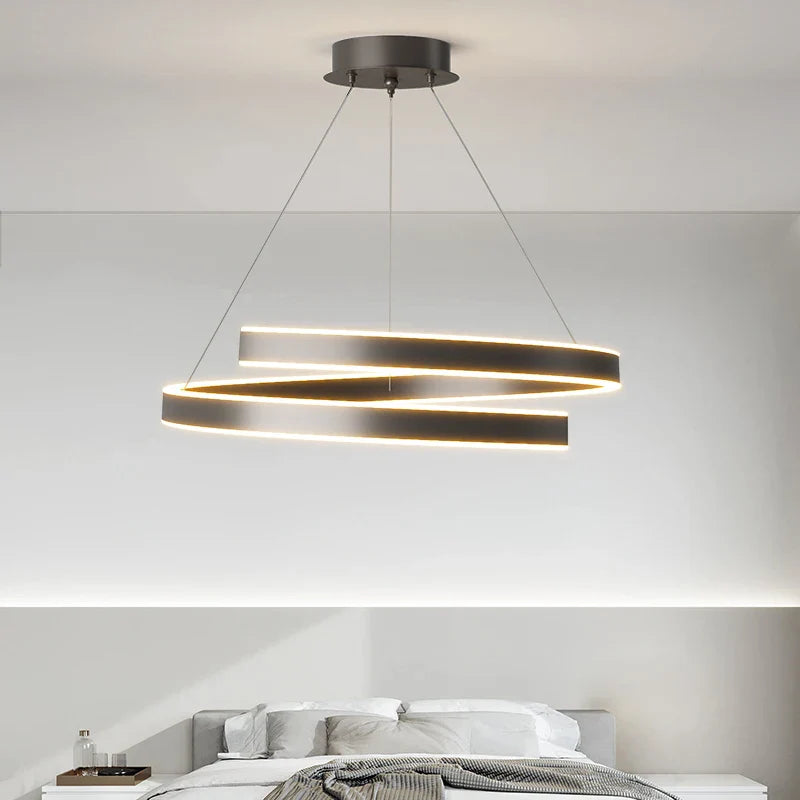 Lámpara de araña chic minimalista contemporánea TONDI