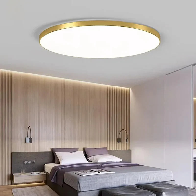 Plafón LED de diseño moderno para interiores