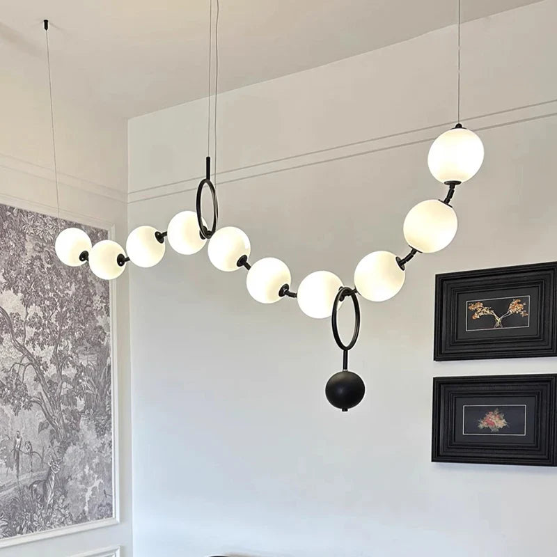 lámpara moderna colgante para iluminación interior suspendida