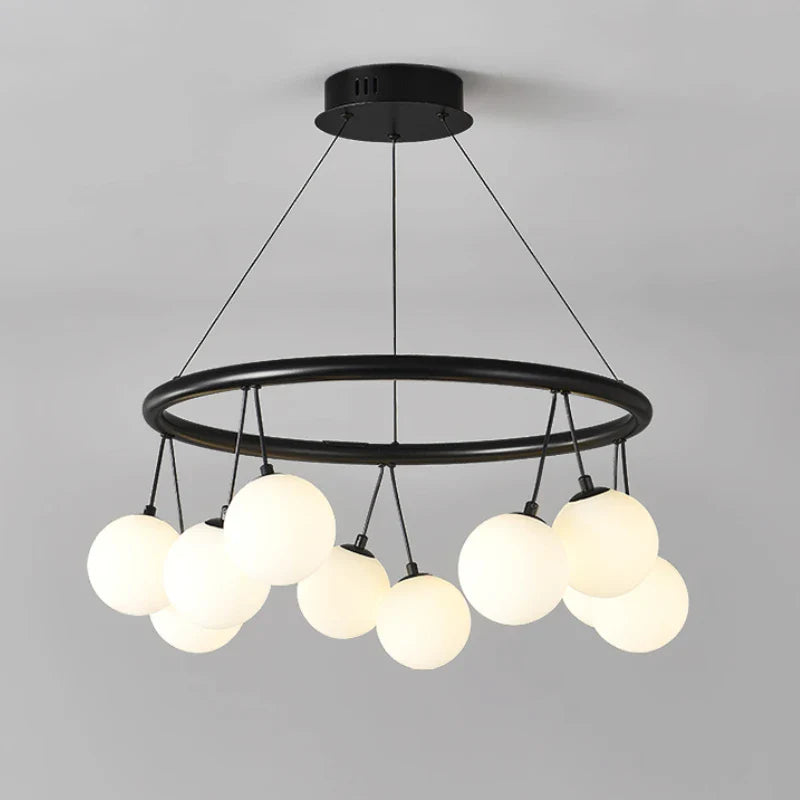 Lámpara LED moderna transparente única