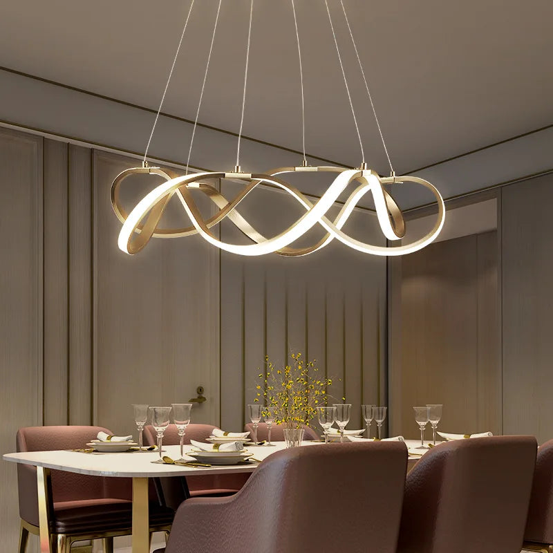 Lámpara LED colgante moderna estilo norte europeo