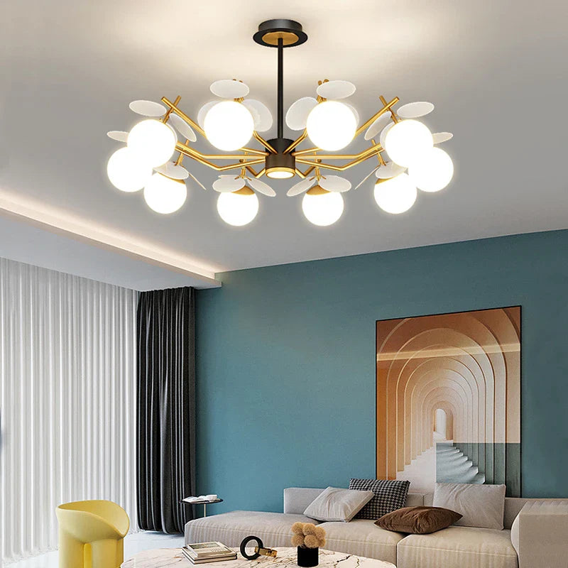lustre LED moderno para decoración de habitación infantil