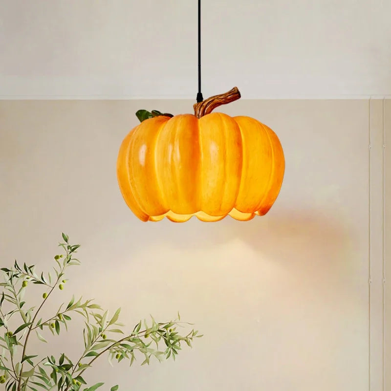 lámpara retro en forma de calabaza para decoración de Halloween