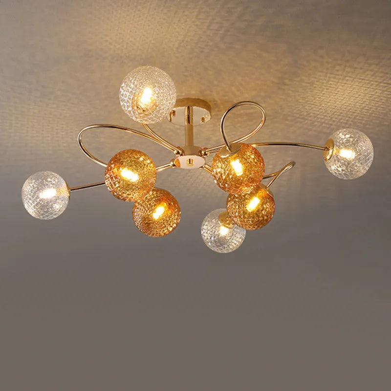 Lámpara LED multicolor brillo elegante