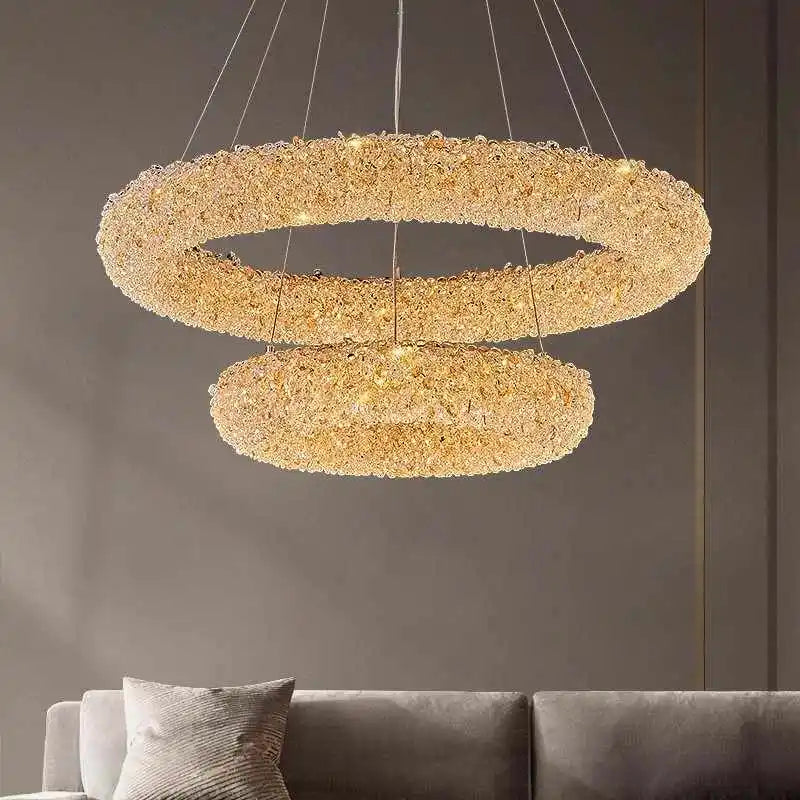 lámpara de cristal k9 diseño elegante para iluminación moderna