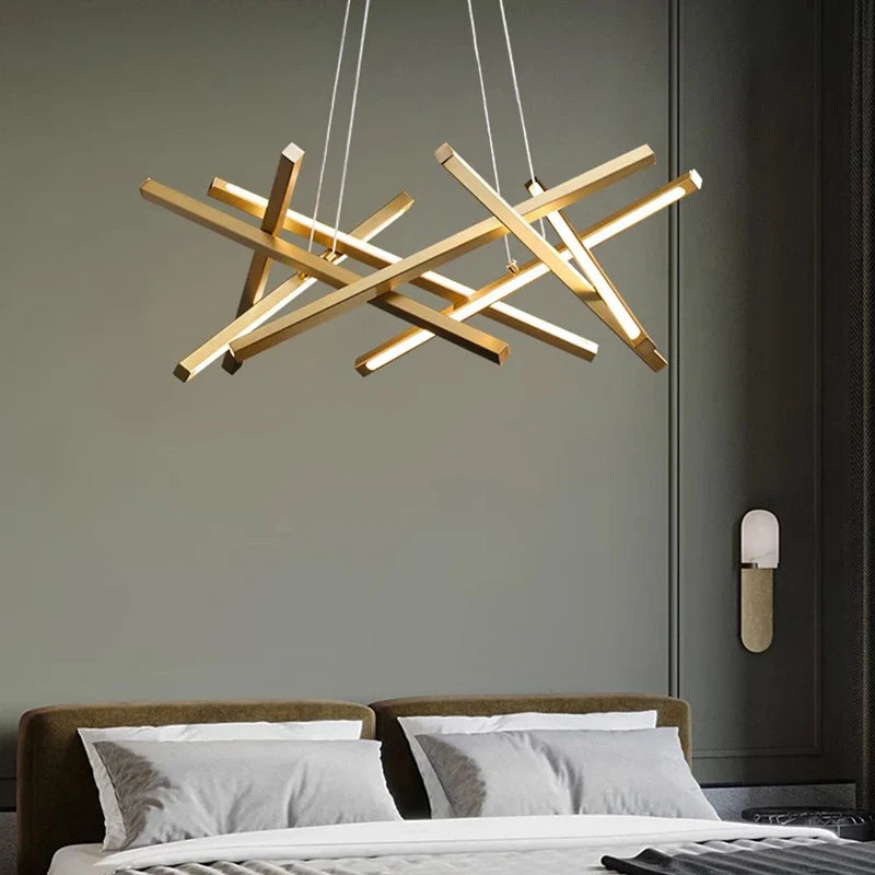 lámpara led moderna simple para iluminación interior