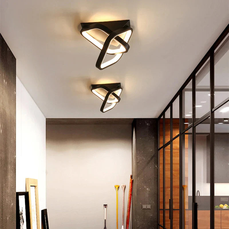 Lámpara de techo LED pura y elegante