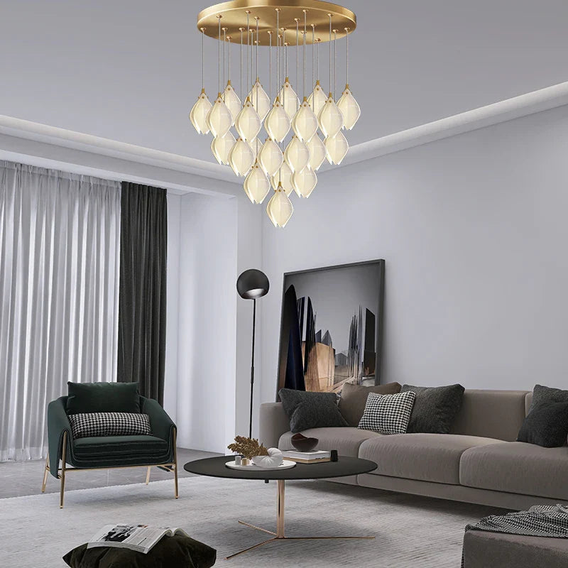 Lámpara de techo escandinava minimalista chic luminosa