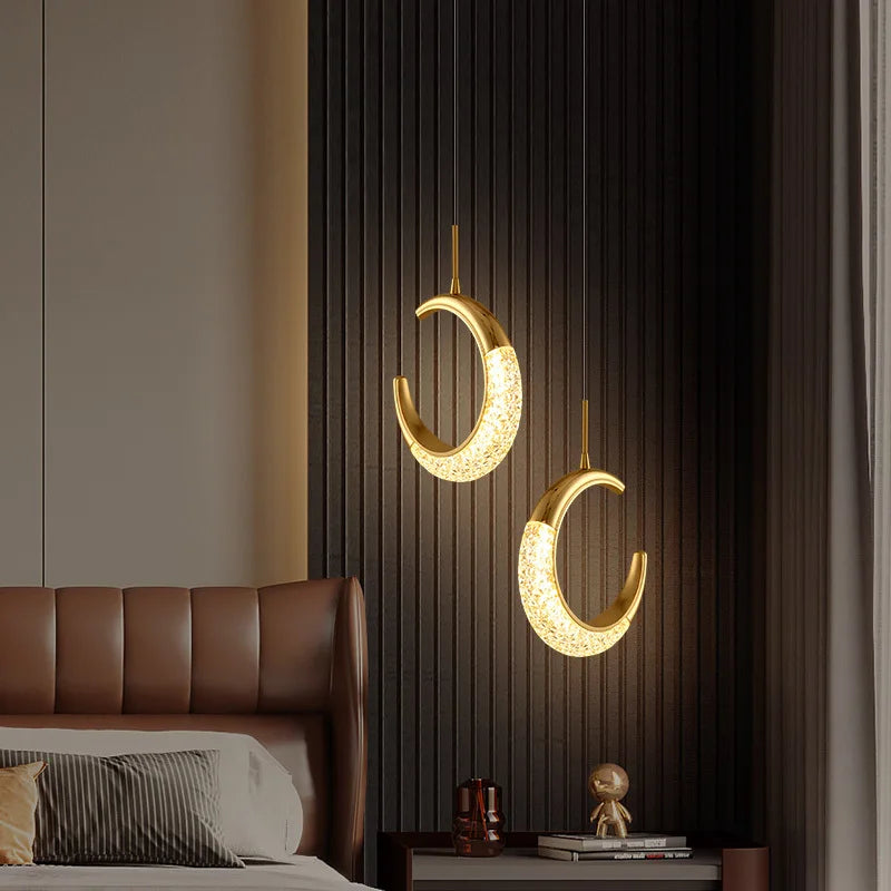 lustre moderno simple de lujo de una sola cabeza