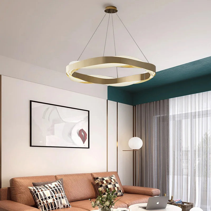 Lámpara moderna chic colgante contemporánea