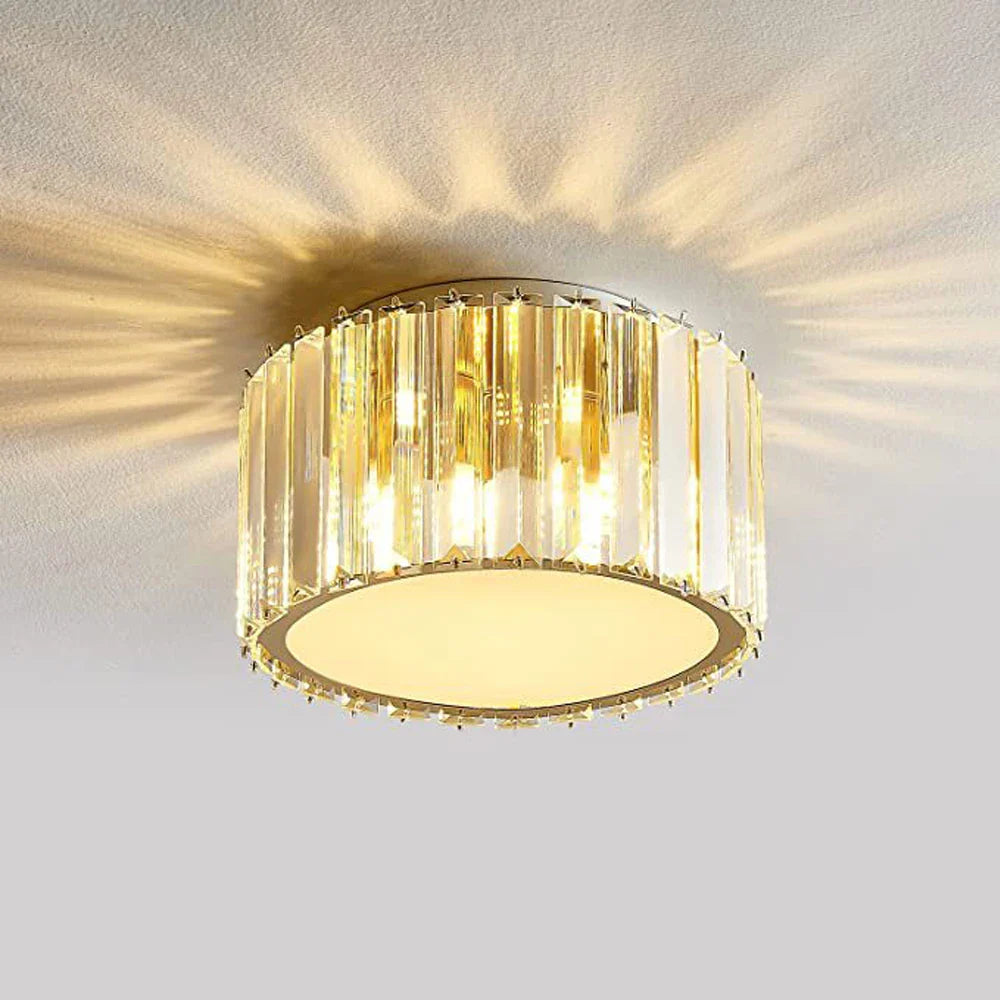 Lámpara de techo LED cristal moderna elegante