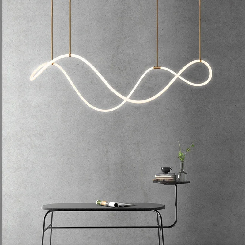 Lámpara nórdica modular elegante y luminosa