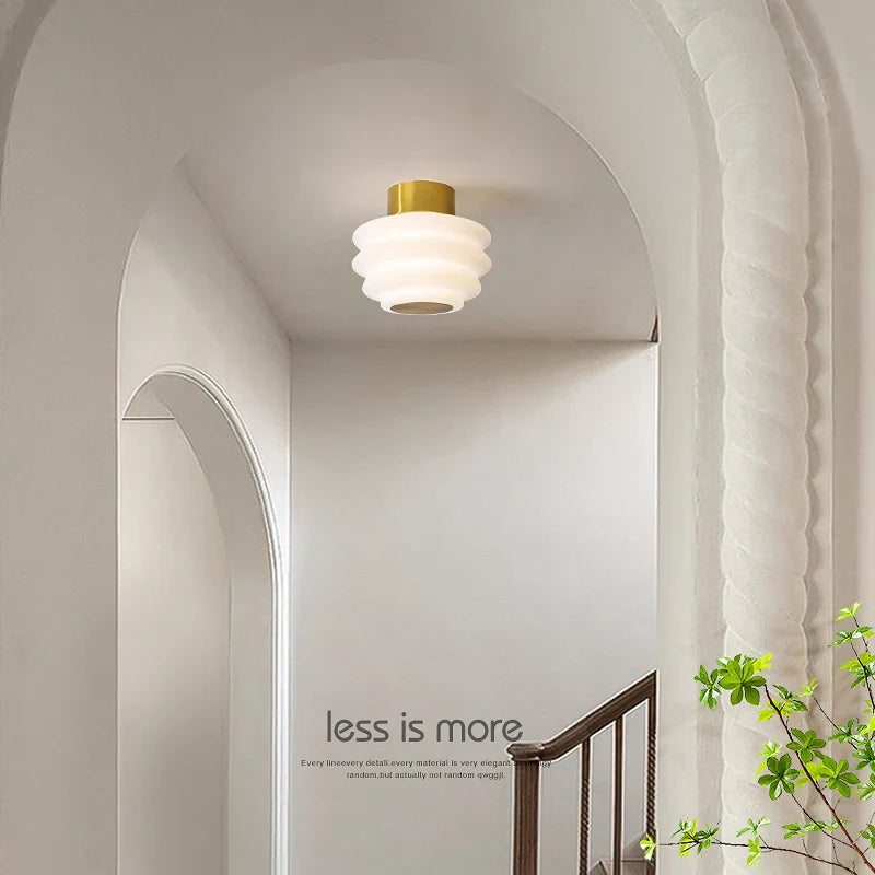 Lámpara de araña elegante nórdica minimalista moderna