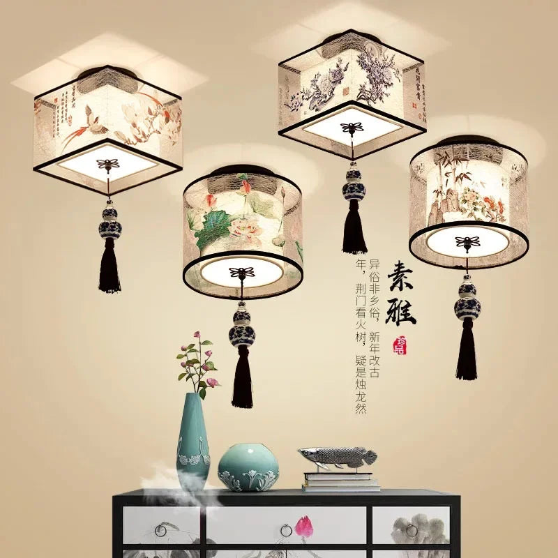 Lámpara elegante Lotus moderna china