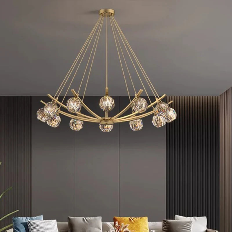 lámpara LED colgante moderna para iluminación interior decorativa
