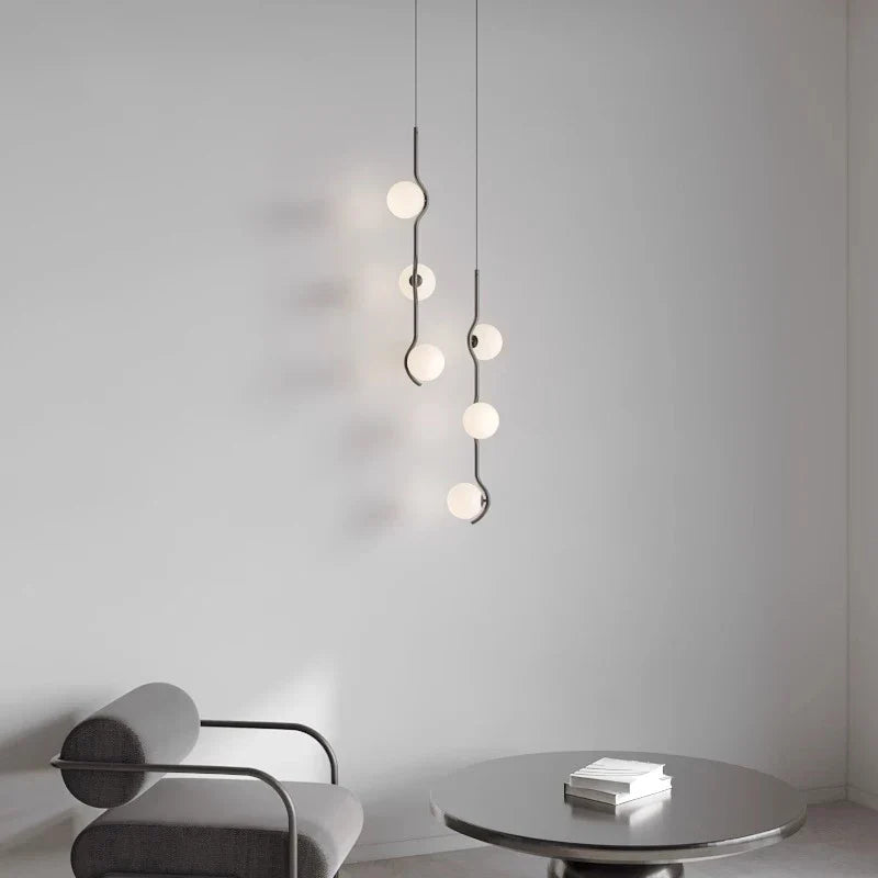 Lámpara fantasía iluminación interior lámparas colgantes luminaria salón
