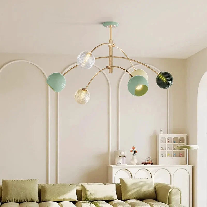 lámpara de lujo moderna led para iluminación interior
