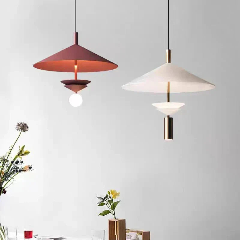 lustre de metal 3000k estilo té para tienda