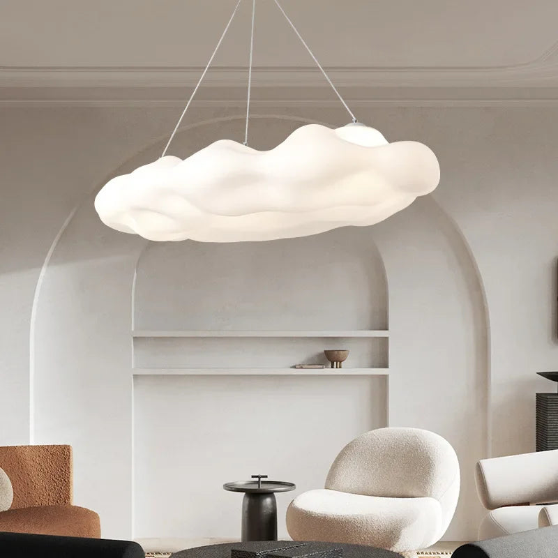 Lustre nube salón moderno elegante