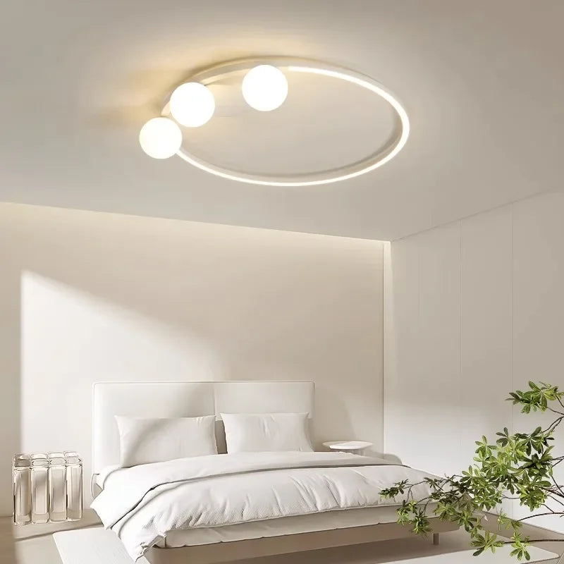 plafón LED minimalista moderno lámparas iluminación luminaria
