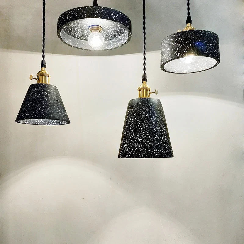 Lámpara colgante diseño vintage industrial elegante